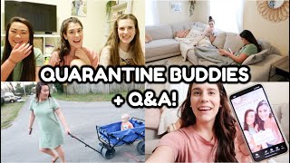 QUARANTINE BUDDIES + Q&A VLOG! | Emma Donaldson