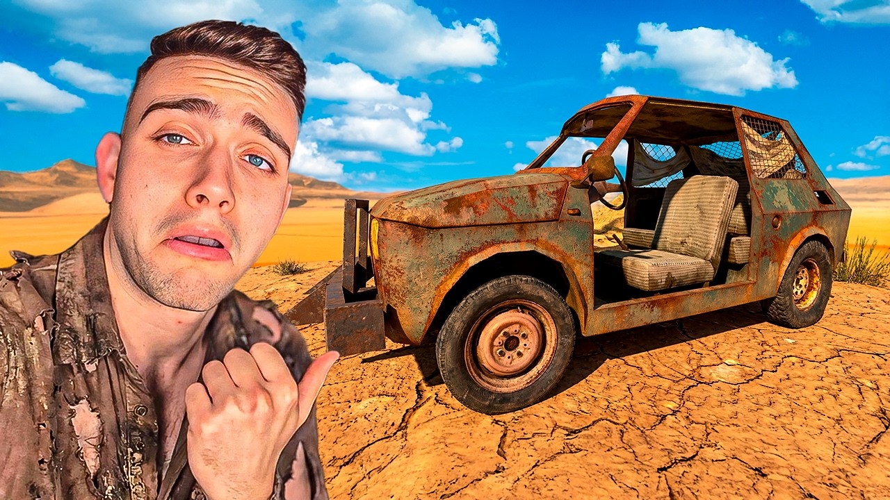 Construí un COCHE en MEDIO del DESIERTO...