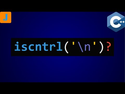C++ iscntrl