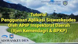 Pengawasan Pemerintahan Desa Oleh APIP Makin Mudah Terintegrasi Siskeudes: Ini Tutorial Siswaskeudes screenshot 3