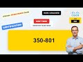 350-801 Real Exam Questions &amp; Answers | Complete Exam Prep Guide (with practice questions + free PD