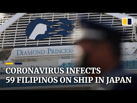 Coronavirus infects 59 Filipinos on board Diamond Princess cruise ship in Japan Coronavirus infects 59 Filipinos on board Diamond Princess cruise ship in Japan