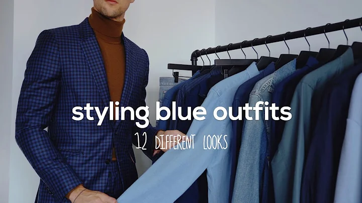 12 Ways to Style Blue Outfits | Monochromatic Fashion Inspiration - DayDayNews