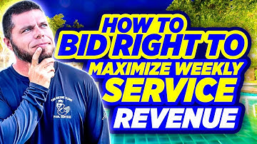 How To Price Yourself Right For Weekly Pool Service | Maximize Your Revenue!