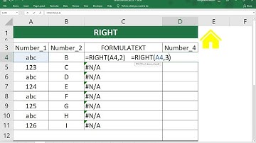 រូបមន្ត Excel ::: អនុវត្ត រូបមន្ត ចាប់យកអក្សរ ឬលេខដែលនៅខាងស្តាំតាមចំនួនកំណត់ Right (35/40)