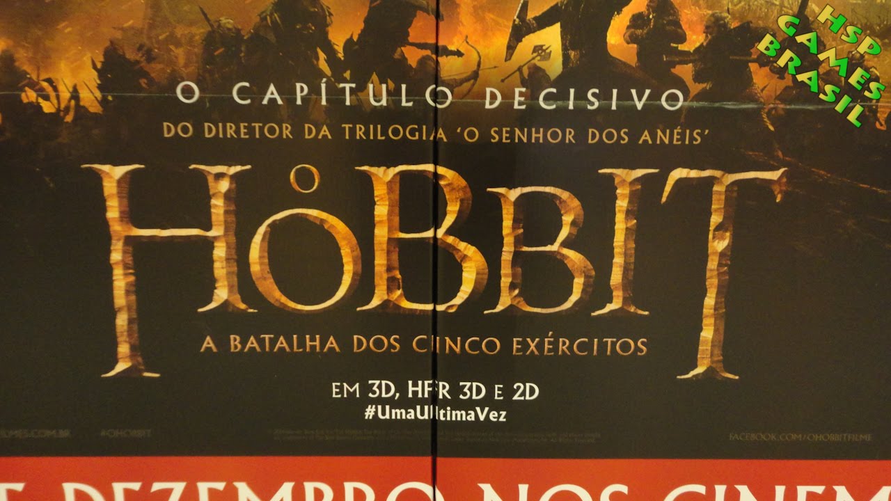O Hobbit a batalha dos cinco exércitos. É bom? Análise, review, veredito YouTube