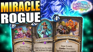 Miracle Rogue crushing with Dubious Purchase!