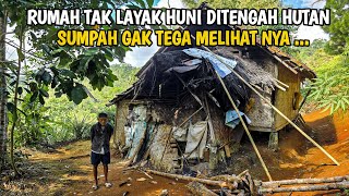 MIRIS... Kakek Ini Bertahan Hidup di Rumah yang Tak Layak Huni