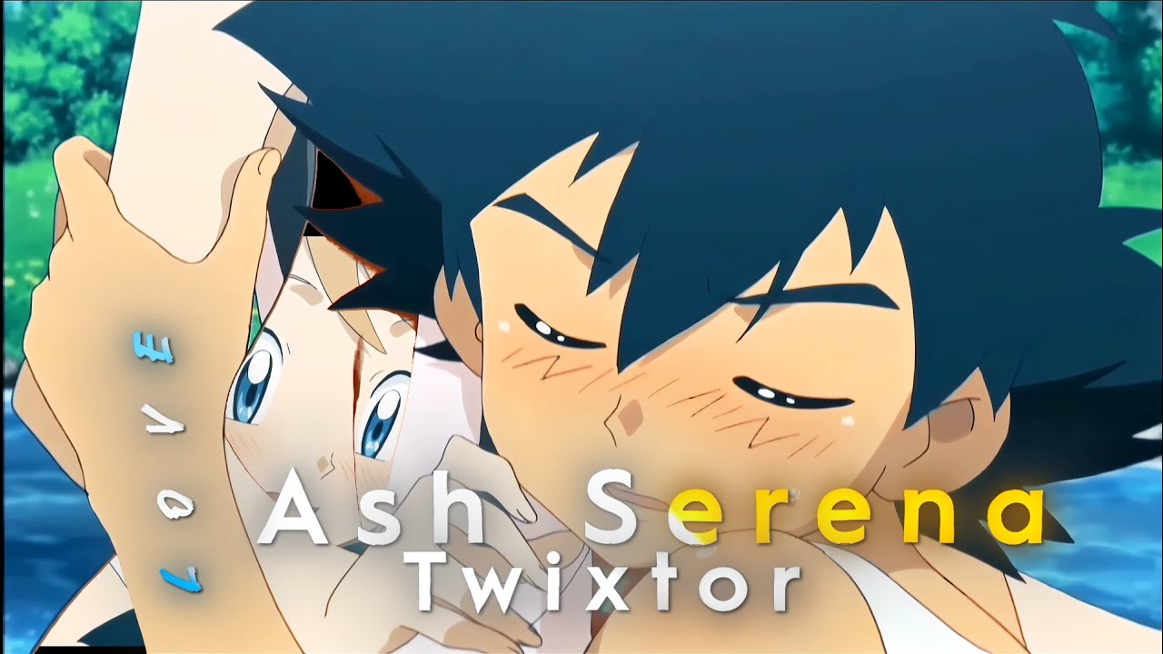 Ash Serena Love Twixtor| Twixtor For Editing| 4k Anime Clips 📎
