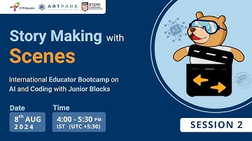 S2: How to create Stories with Junior Blocks | Teacher Training | AI and Coding