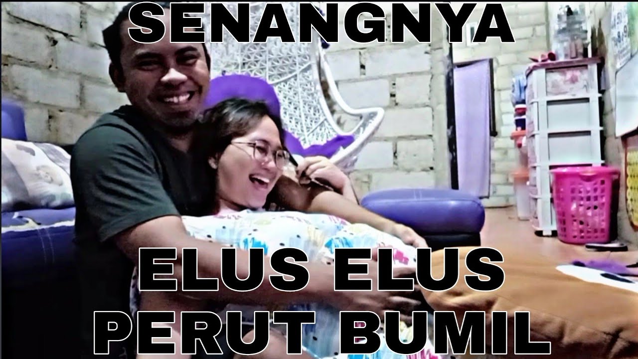 Vlog #44 elus elus perut bumil sambil senderan,bumil keenakan 😘