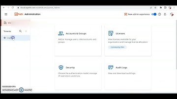 #TestSuite Uipath - Access Test manager in UiPath Orchestrator
