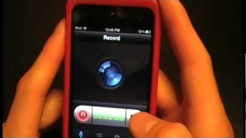 How to Record iPod Touch Screen Without Jailbreak!
