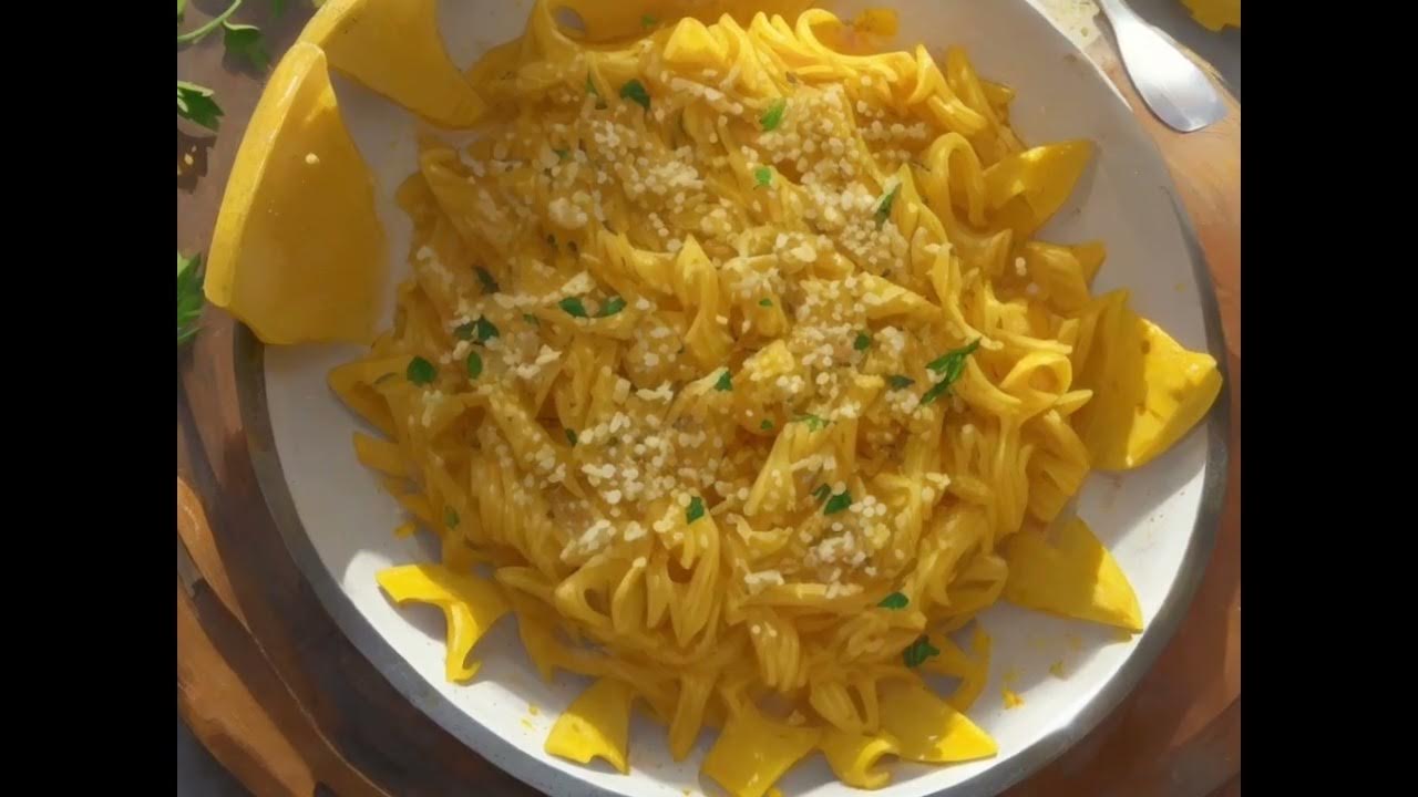 Sunny Saffron Butter Pasta Recipe A Burst of Flavor! YouTube