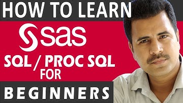 How to Learn SAS SQL Programming ? | SAS SQL Tutorial for beginner