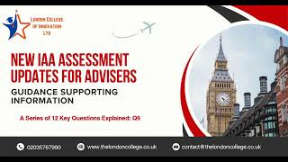 IAA LEVEL1 REGISTRATION & COMPETENCE ASSESSMENT UPDATES 2026 | Question 9