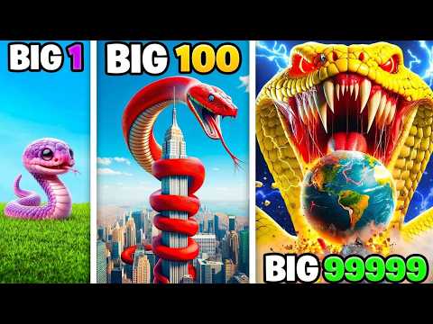 Weakest To STRONGEST SNAKE In GTA 5!