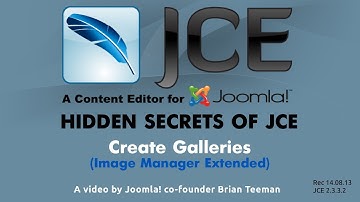 JCE WYSIWYG editor for Joomla -  Image Gallery