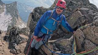 S Cresent Tower Rappel In The Bugaboos