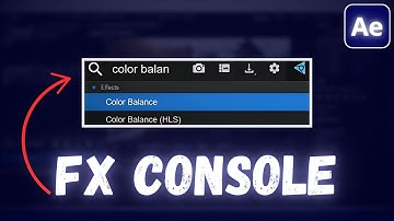 How to Install & Use FX Console in After Effects