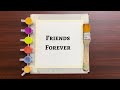 Easy watercolor scenery painting trick for beginners, easy painting ideas