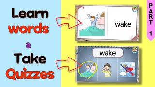 English Words & Quizzes | Basic Level 1.1 | Vocabulary for Kids