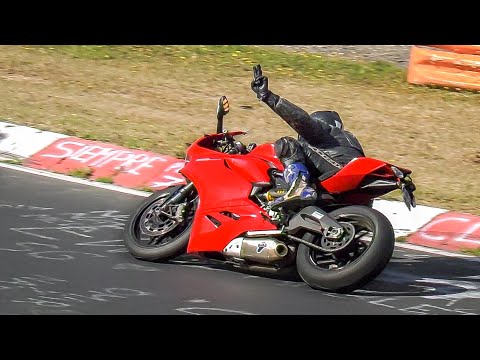 NÜRBURGRING CRAZY MOTORBIKES!