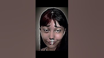 Trending Eyebrows Effect 👍 #tiktok #filter #tutorial #foryou #fyp