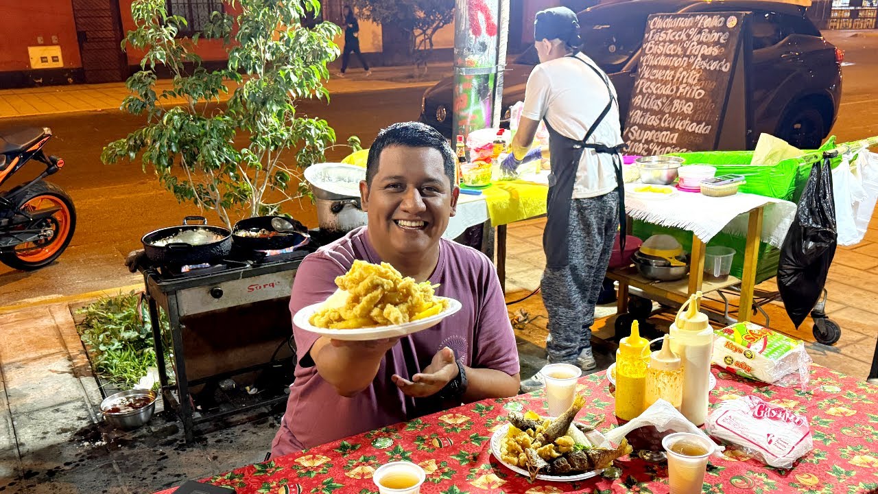 Pescado Frito Callejero en el Barrio Más Picante del Rímac | Mi Receta Magica ft. ​⁠@Guía de bolsillo