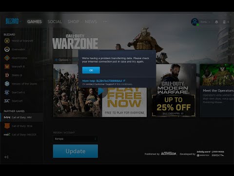 How to Fix Battle.Net Error BLZBNTAGT000008A4 [Tutorial]