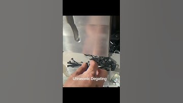 POM material plastic ultrasonic degating machine #ultrasonicdegating #plasticdegating