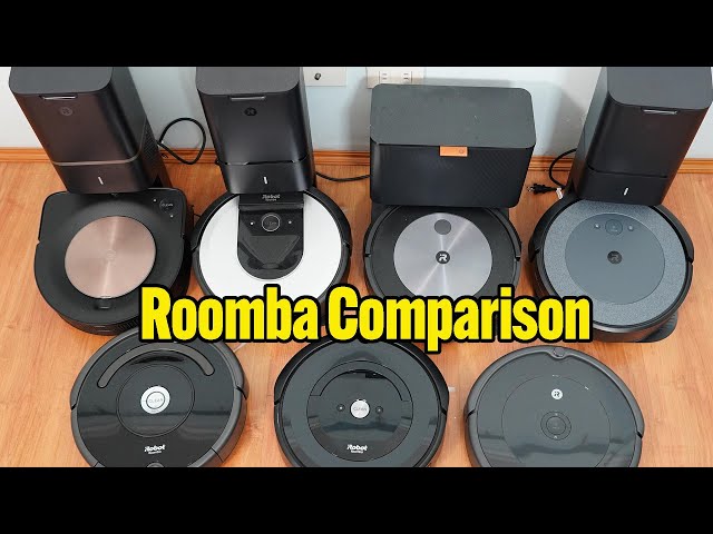 Akrobatik Skim Redaktør Roomba Comparison: