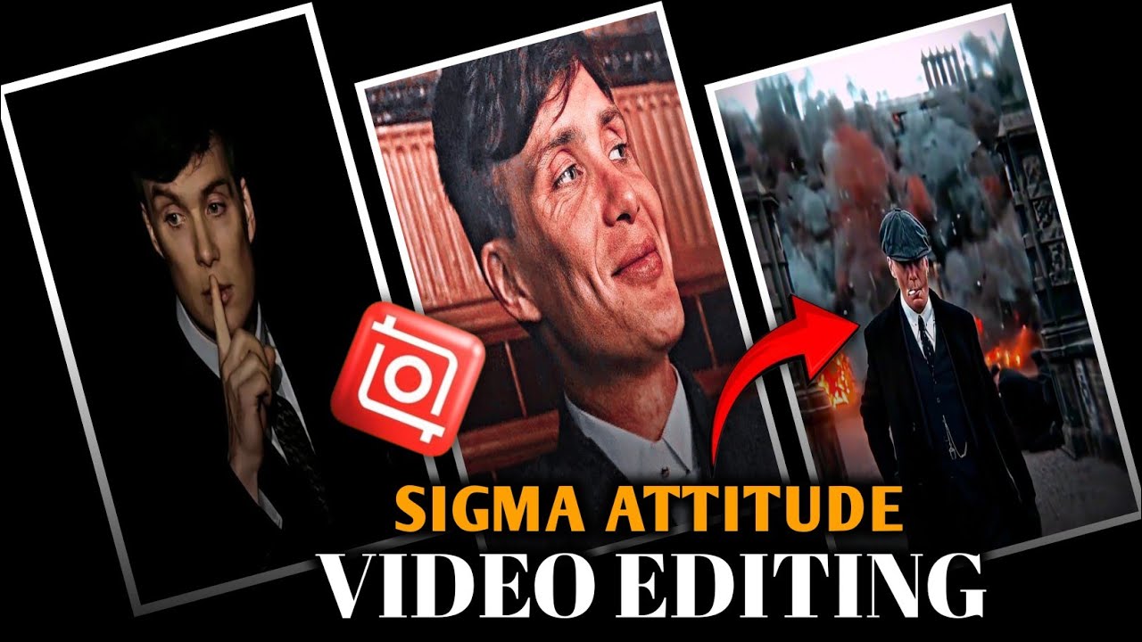 Sigma Attitude Video Edit || Inshot app video Editing Tutorial || Sigma Rules Status
