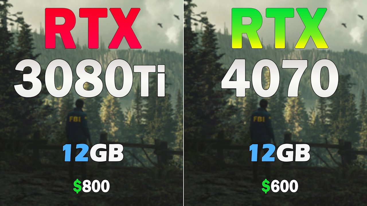 NVIDIA RTX 4070 12gb vs RTX 3080 Ti 12GB - Test in 8 Games 1440p
