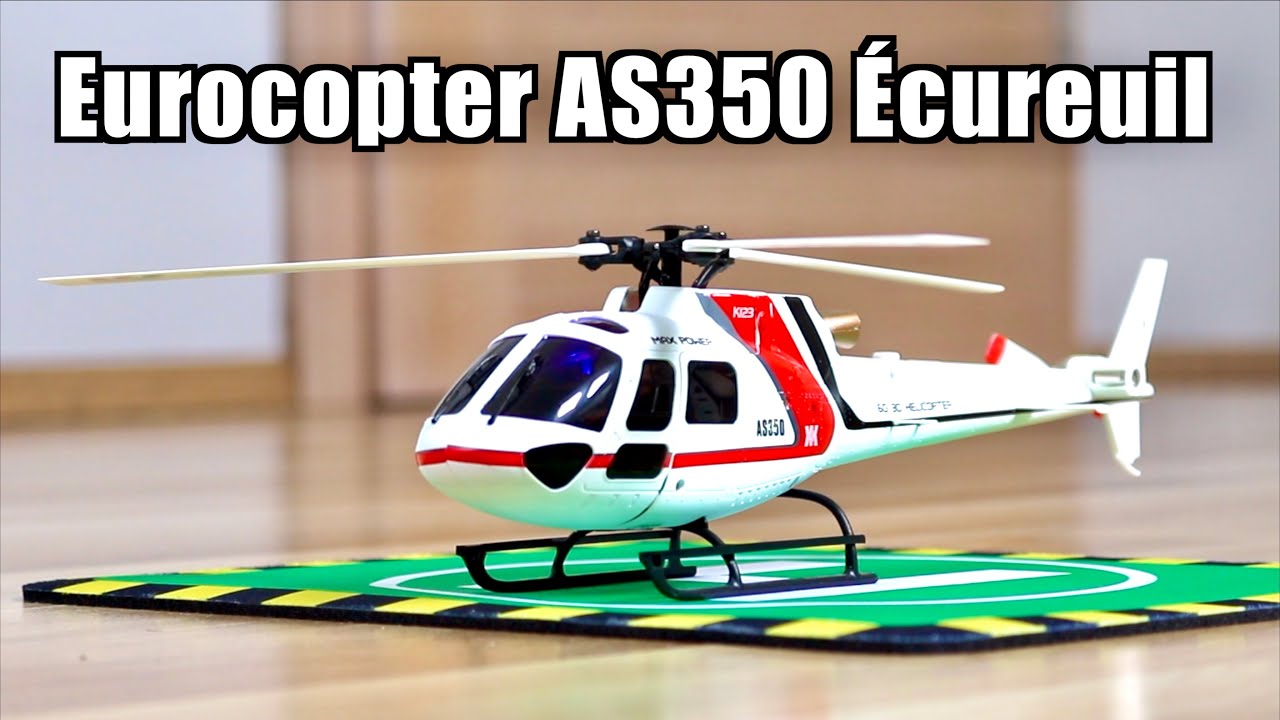 Micro Scale Eurocopter AS350 Écureuil - YouTube