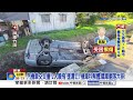 汽機車交叉撞"2人噴飛"墜溝亡! 錯過服務區"鬼切"撞車?!│中視新聞 20260708