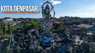 Menyusuri Kota Denpasar dari Udara – View Spektakuler Drone 4K! #djiair3s #drone #bali