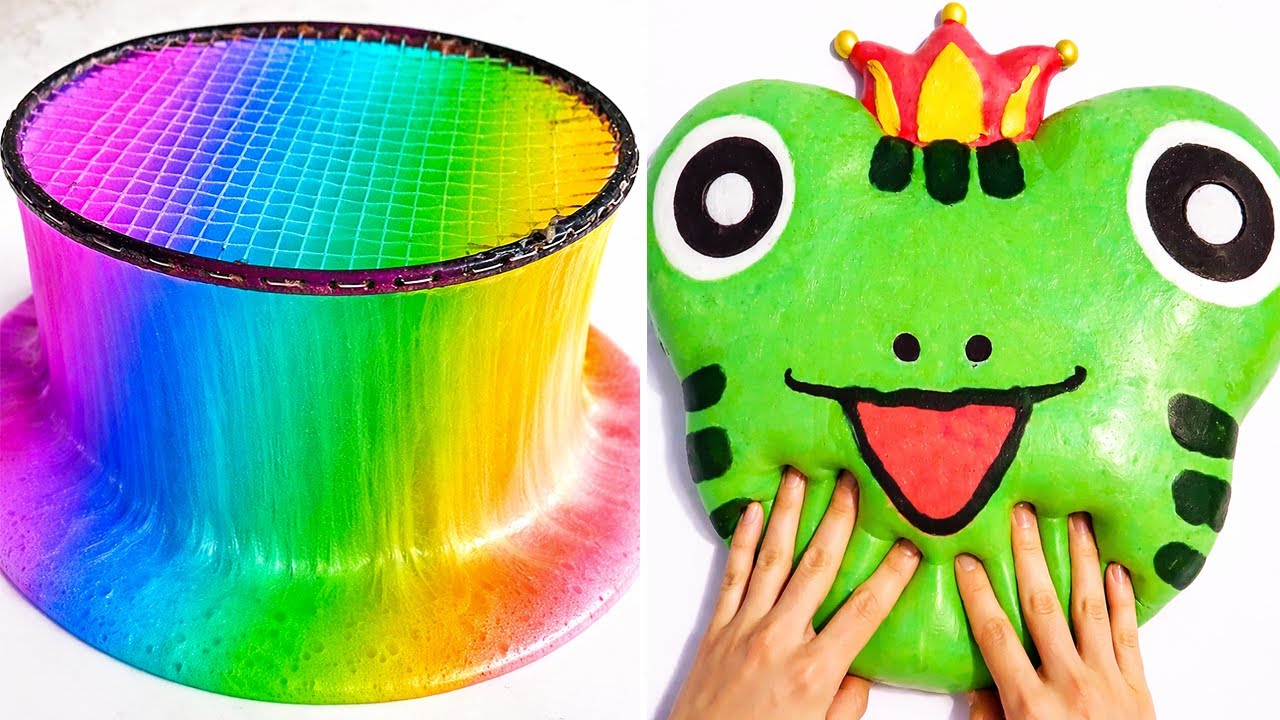 Расслабляющие АСМР-видео со слаймом для сна | Satisfying Slime No Talking ASMR 3835