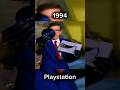 Evolution of Playstation #playstation #playstation5 #shorts #foryou