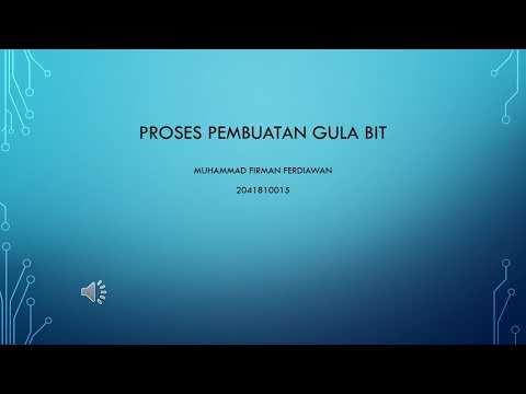 Video: Cara Mendapatkan Gula Dari Bit