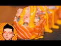 Готовим ГОРЯЧИЙ РОЛЛ В ЛОСОСЕ🍣 Нежный и очень вкусный горячий ролл