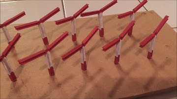 Building A OO Gauge Station Platform Canopy Card Kit  - PART 1