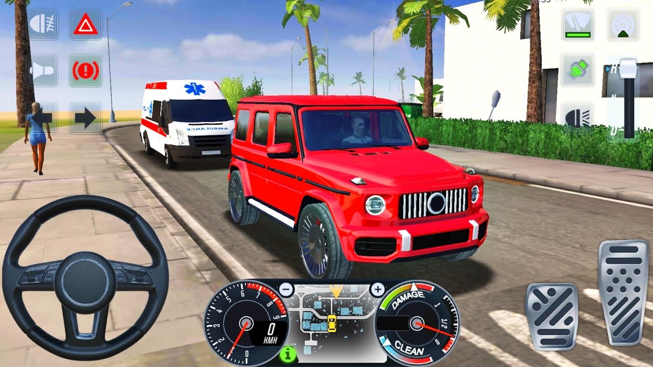 Taxi Simulator 2025 - Mercedes Benz G Wagon 4X4 SUV Car Driving Video Game - Android GamePlay