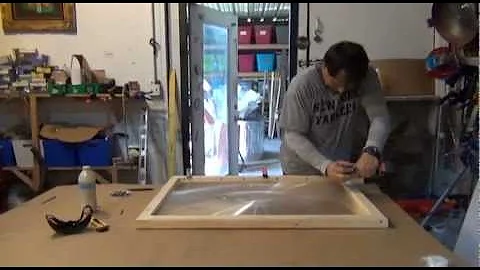 Dan Rojas Fresnel Lens Framing Artwork and Mirrors Solar Oven Solar Scorcher solarscorcher frame