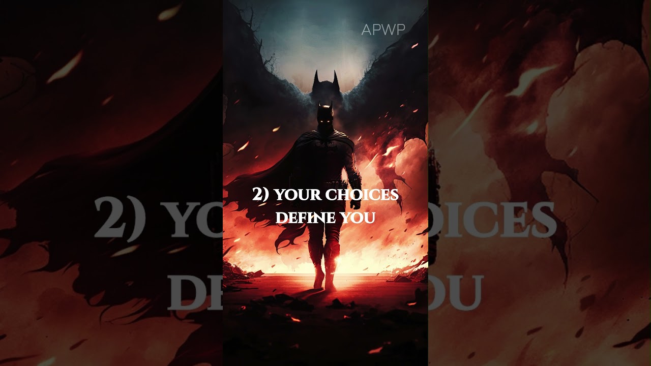 5 Life Lessons from Batman | APWP