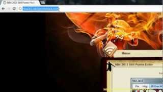 [Hack] NBA 2K13 Skill Points Editor