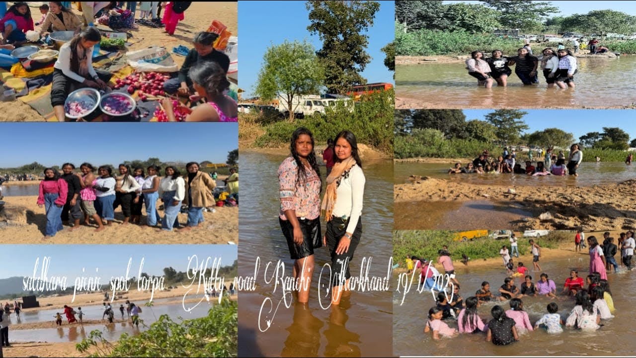 Satdhara picnic sport Torpa Kutty ￼ Road Ranchi Jharkhand 19/1/2025