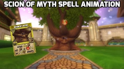 Wizard101 New Spell: Scion of Myth (12 Pips)