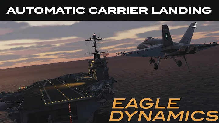 DCS: Supercarrier and Hornet | Automatic Carrier L...