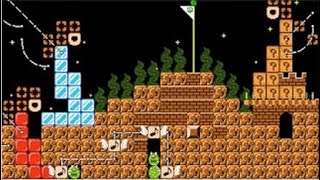 Super Mario Maker 2   THE TEMPLE OF FIRE & ICE MOUNTAINS